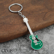 キーホルダー キーリング バッグチャーム ギター 楽器 飾り 軽音 バンド 可愛い おしゃれ 部活動 記念品 引退 プレゼント 贈り物 ギフト