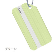 ネームタグ ラゲージタグ 荷物タグ ネームプレート 名札 金属タグ 目印 飛行機 スーツケース カメラ バッグ 旅行 トラベル 紛失防止 おしゃれ