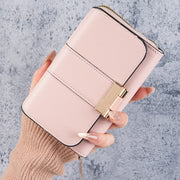 財布 三つ折り財布 レディース 女性 学生 大容量 ファスナー スナップボタン 小銭入れ カード入れ コインケース お札入れ コンパクト 通学 かわいい シンプル プレゼント ギフト