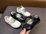 フォーマルシューズ ローファー キッズ ジュニア 子供靴 女の子 シューズ 靴 フラット リボン ベルトシューズ かわいい おしゃれ 入学式 入園式