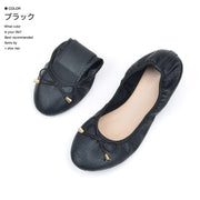 バレエシューズ レディース 靴 パンプス ラウンドトゥ 黒 ブラック ネイビー ワイン レザー調 おしゃれ リボン シンプル フラットソール 歩きやすい 柔らかい