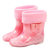 長靴 レインシューズ レインブーツ 子供用 雨靴 雨具 靴 くつ リボン 裏起毛 おしゃれ 可愛い かわいい キッズ 15-19cm こども 子ども 女の子 男の子 女児 男児 ハート 星 スター 花柄 フラワー イチゴ デザイン豊富 通園 通学