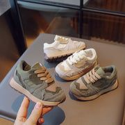 スニーカー 運動靴 キッズ 子供用 女の子 男の子 ジュニア 紐靴 くつ レースアップシューズ ローカット 面ファスナー カジュアル 定番 通学 お出掛け 女子 男子 子ども用