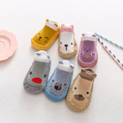 ブーティ ファーストシューズ ルームシューズ ベビー 赤ちゃん 厚底 男の子 女の子 滑り止め付き 足冷え対策 ケガ防止 動物 アニマル 柔らかい 滑りにくい 可愛い 出産祝い プレゼント