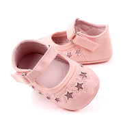 ファーストシューズ ベビー靴 11-13cm ベビー 赤ちゃん 女の子 シューズ ベルトシューズ 星柄 かわいい カジュアル