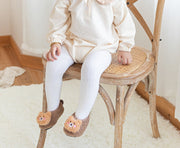 ルームシューズ スリッパ 子供 ベビー キッズ もこもこ ふわふわ フリース ボア 裏起毛 防寒 暖かい 滑り止め 軽量 フラット クマ 熊 可愛い