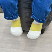 ファーストシューズ ルームシューズ 子供靴 ベビー 赤ちゃん 室内 0歳 1歳 2歳 3歳 11cm 12cm 13cm 14cm キッズ スリッポン 軽量 滑り止め 柔らかい 脱ぎやすい 履きやすい 15cm ナチュル かわいい カジュアル バイカラー
