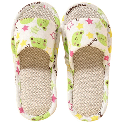 スリッパ ルームシューズ 室内履き子 供用 キッズ ジュニア カエル バリエーション画像