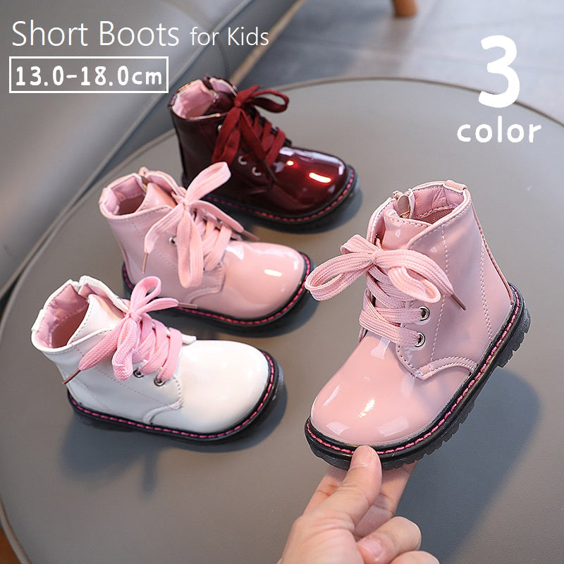 ショートブーツ キッズ 子供 女の子 靴 くつ 商品画像