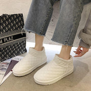 ブーツ ムートン風 レディース 女性 靴 ショート キルティング フェイクレザー ボア もこもこ ふわふわ 暖かい あったか 防寒 冬 かわいい おしゃれ