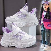 スニーカー 運動靴 ジュニア キッズ 子供 女の子 くつ シューズ マジック テープ 紐 結ばない 厚底 カジュアル スポーツ おしゃれ かわいい かっこいい 通園 通学