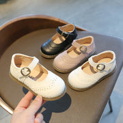 フォーマルシューズ 靴 子供靴 子ども用 キッズ ベビー 女の子 フェイクレザー シンプル おしゃれ かわいい お出掛け ラウンドトゥ つま先あり