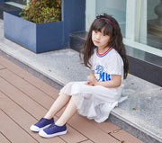 スリッポン 紐なし 靴 スニーカー キャンバスシューズ 子供用 キッズ ベビー 男の子 女の子 男女兼用 おしゃれ カジュアル かわいい 履きやすい ローカット ぺたんこ デッキシューズ 子ども 履物