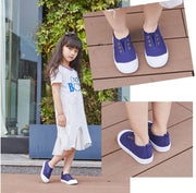 スリッポン 紐なし 靴 スニーカー キャンバスシューズ 子供用 キッズ ベビー 男の子 女の子 男女兼用 おしゃれ カジュアル かわいい 履きやすい ローカット ぺたんこ デッキシューズ 子ども 履物