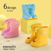 長靴 レインブーツ 子供用 キッズ ベビー 靴 雨具 雨対策 防水 防滑 アニマル 動物 立体的 かわいい ユニーク 中敷き取り外し可能 柔らかい 軽量