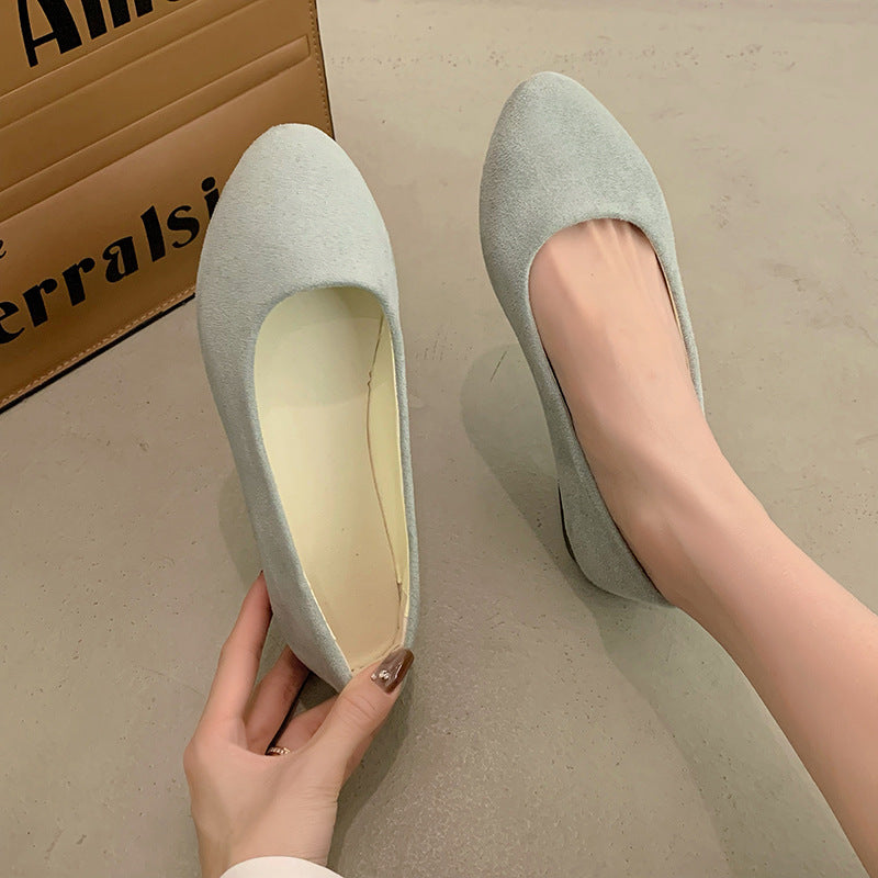 パンプス 靴 レディース 女性用 くつ ローヒール 商品画像4