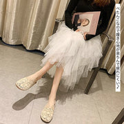 サボサンダル フラット ぺたんこ スリッポン 綿麻 バブーシュ レディース 女性 切り替え ナチュラル 春 夏 おしゃれ かわいい レース 透け感 通気性 無地 シンプル つっかけ ブラック 黒 ベージュ 婦人 22.5cm 23cm 23.5cm 24cm 24.5cm 25cm 履きやすい ラウンドトゥ 痛くなりにくい