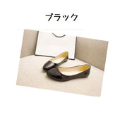 パンプス ラウンドトゥ ブル型 レディース カジュアルシューズ ローヒール コンフォートシューズ 靴 レザー調 履きやすい 歩きやすい