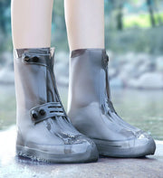 レインシューズカバー 靴カバー 筒丈26cm レディース メンズ 子供 雨具 レインブーツ スニーカー 防水 滑り止め 梅雨 スナップボタン