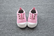 スニーカー 子供用 男の子 女の子 男女兼用 キッズ ベビー 靴 くつ レッド ピンク ブルー グレー シンプル 13cm 14cm 15cm 16cm 外履き キッズスニーカー