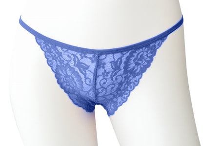 ショーツ レディース 下着 セクシー ヒップハング ローライズ ネイビー バリエーション画像