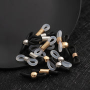 メガネチェーン用パーツ 10個セット アクセサリーパーツ ハンドメイドパーツ グラスコード 金具 留め具 DIY 眼鏡 サングラス