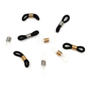 メガネチェーン用パーツ 10個セット アクセサリーパーツ ハンドメイドパーツ グラスコード 金具 留め具 DIY 眼鏡 サングラス