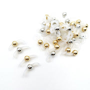 メガネチェーン用パーツ 10個セット アクセサリーパーツ ハンドメイドパーツ グラスコード 金具 留め具 DIY 眼鏡 サングラス
