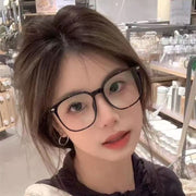 伊達メガネ レディース メンズ 男女兼用 ファッションメガネ 眼鏡 伊達眼鏡 度なし フルリム おしゃれ シンプル カジュアル かっこいい