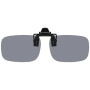 サングラス クリップオン 偏光レンズ UV400 紫外線カット 眼鏡の上から 跳ね上げ式 伊達メガネ 変色 夜間 ドライブ 運転