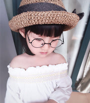 伊達メガネ 丸メガネ キッズ 子供用 女の子 男の子 伊達眼鏡 丸型 ラウンド型 度なし ファッション雑貨 ファッション小物 シンプル