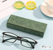 メガネケース 眼鏡ケース サングラスケース めがね入れ 男女兼用 レディース メンズ 老眼鏡 マグネット 磁石 フェイクレザー レザー調 収納 持ち歩き 携帯 おしゃれ かわいい