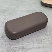 メガネケース 眼鏡ケース サングラスケース めがね収納 持ち運び ハードケース 木目調 シンプル ナチュラル おしゃれ ベーシック シック レトロ 雑貨 ファッション小物