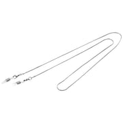 眼鏡チェーン メガネチェーン メガネストラップ 眼鏡ストラップ 眼鏡用アクセサリー メガネ用アクセサリー ファッション雑貨 生活雑貨 日用雑貨 細い 落下防止 紛失防止 スネークチェーン 無地 ゴールドカラー シルバーカラー ブラック シンプル フェミニン シック おしゃれ
