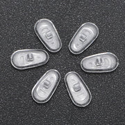 メガネパッド 全10個 5ペア G14 鼻パッド ネジ止め式 眼鏡 シリコンパッド クッション 鼻あて 柔らかい ずり落ち防止 密着 滑り止め ノーズパッド ストッパー サングラス めがね