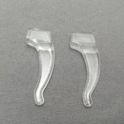 メガネストッパー イヤーフック 10ペア 計20個 両耳 めがね 眼鏡 サングラス 耳掛け ズレ防止 落下防止 滑り止め スポーツ 運動 簡単取付け