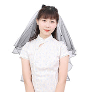 ウエディングベール レディース 女性 婦人 ウエディング小物 ブライダル用品 服飾小物 頭飾り コーム付き シンプル 結婚式 花嫁 イベント コスプレ 仮装 かわいい おしゃれ