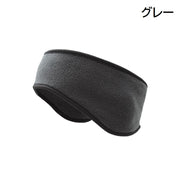 耳あて 耳当て イヤーマフ イヤーウォーマー ヘッドバンド ユニセックス 男女兼用 レディース メンズ 無地 フリース シンプル 防寒 暖かい スポーツ 自転車 アウトドア 冬