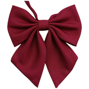 制服リボン スクールリボン 蝶ネクタイ 蝶結び レディース 女子高生 JK 衣装 セーラー服 学生服 コスチューム コスプレ スクールネクタイ