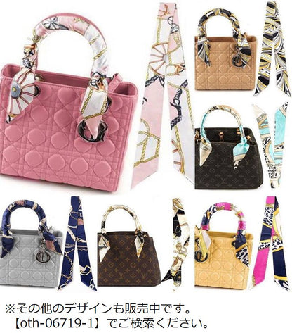 スカーフ バッグスカーフ リボン レディース 大人 ファッション小物 商品画像2