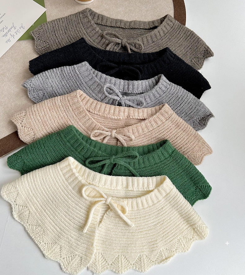 つけ襟 付け襟 ニット レディース 女性 ストール 商品画像4