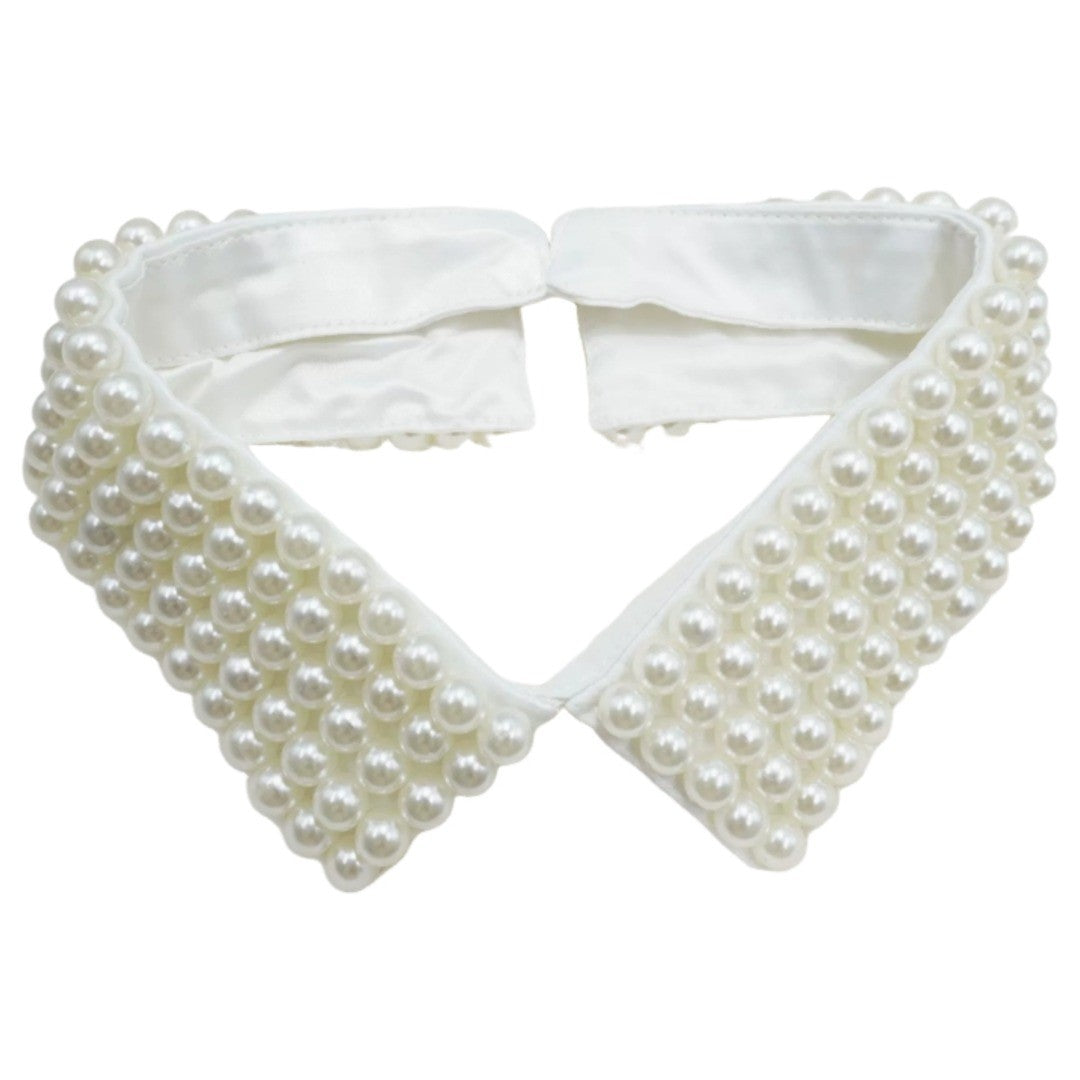 付け襟 つけ襟 レディース 女性 フェイクパール シンプル おしゃれ かわいい 合わせやすい 重ね着風 大人女子 婦人 お出かけ 普段付き ファッション小物 重ね付け アクセント 取り外し レイヤード風 アジャスター きれい 上品 エレガント