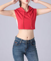 パーカー風 つけ襟 レディース 服飾小物 フード付き フーディー 付け襟 薄手 チラ見え防止 防寒 ズレ防止 ゴム付き 首元紐付き 簡単着脱 アクセント シンプル カジュアル オシャレ フェイクカラー レイヤード風 ズレにくい 重ね着 インナー レッド イエロー 春 秋 冬
