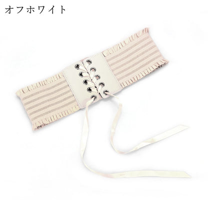 サッシュベルト ファッションベルト レディース 女性 ファッション雑貨 太め 商品画像3