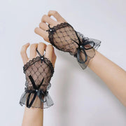 ウェディンググローブ レースグローブ ドレス手袋 指なし ショート丈 ブライダル小物 レディース 婦人 上品 結婚式 フォーマル エレガント