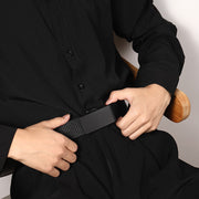 ベルト ウエストベルト メンズ レディース 男女兼用 ユニセックス ファッション小物 120cm 黒 グレー 茶色 シンプル お出かけシーン スーツ 通勤 ビジネス オフィス
