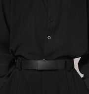 ベルト ウエストベルト メンズ レディース 男女兼用 ユニセックス ファッション小物 120cm 黒 グレー 茶色 シンプル お出かけシーン スーツ 通勤 ビジネス オフィス