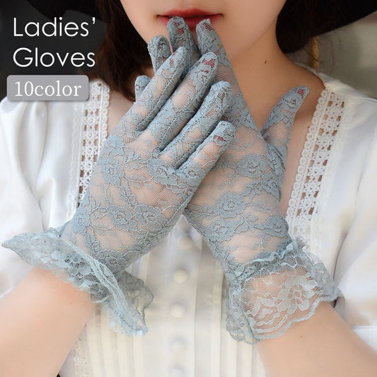 手袋 グローブ レース ショート丈 レディース 女性 商品画像