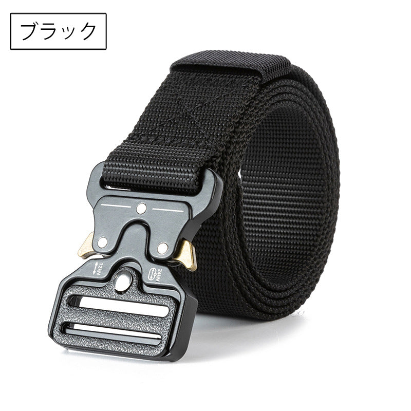 タクティカルベルト サバイバルゲーム サバゲ― ミリタリー ナイロンベルト ワンタッチバックル 商品画像2