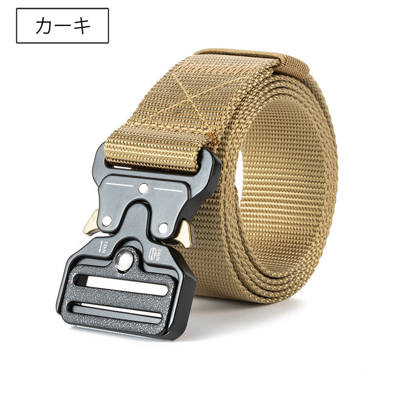 タクティカルベルト サバイバルゲーム サバゲ― ミリタリー ナイロンベルト ワンタッチバックル 商品画像4
